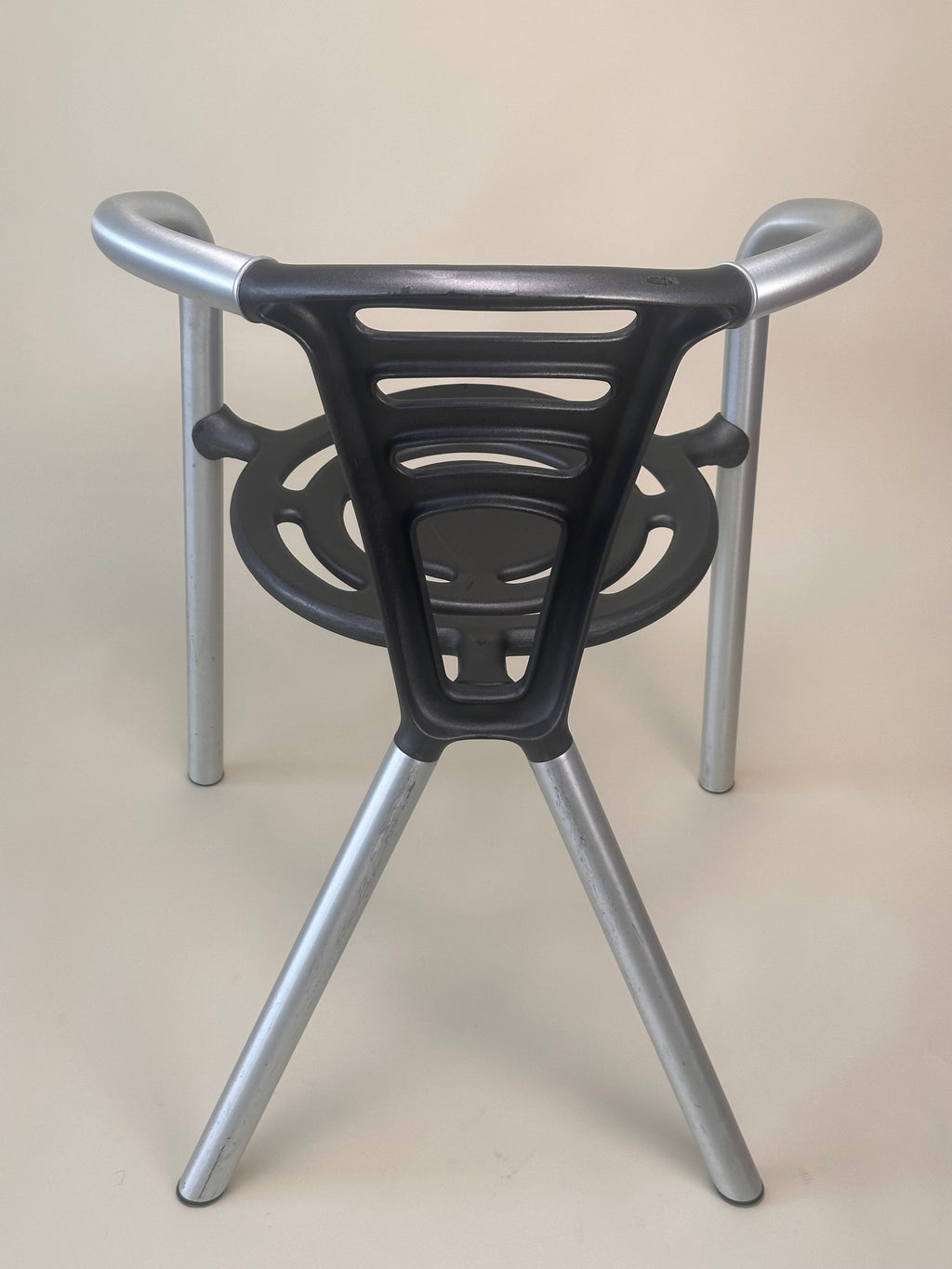 Chaise "Boulevard" en aluminium par Ferdinand Alexander Porsche pour Ycami Edizioni