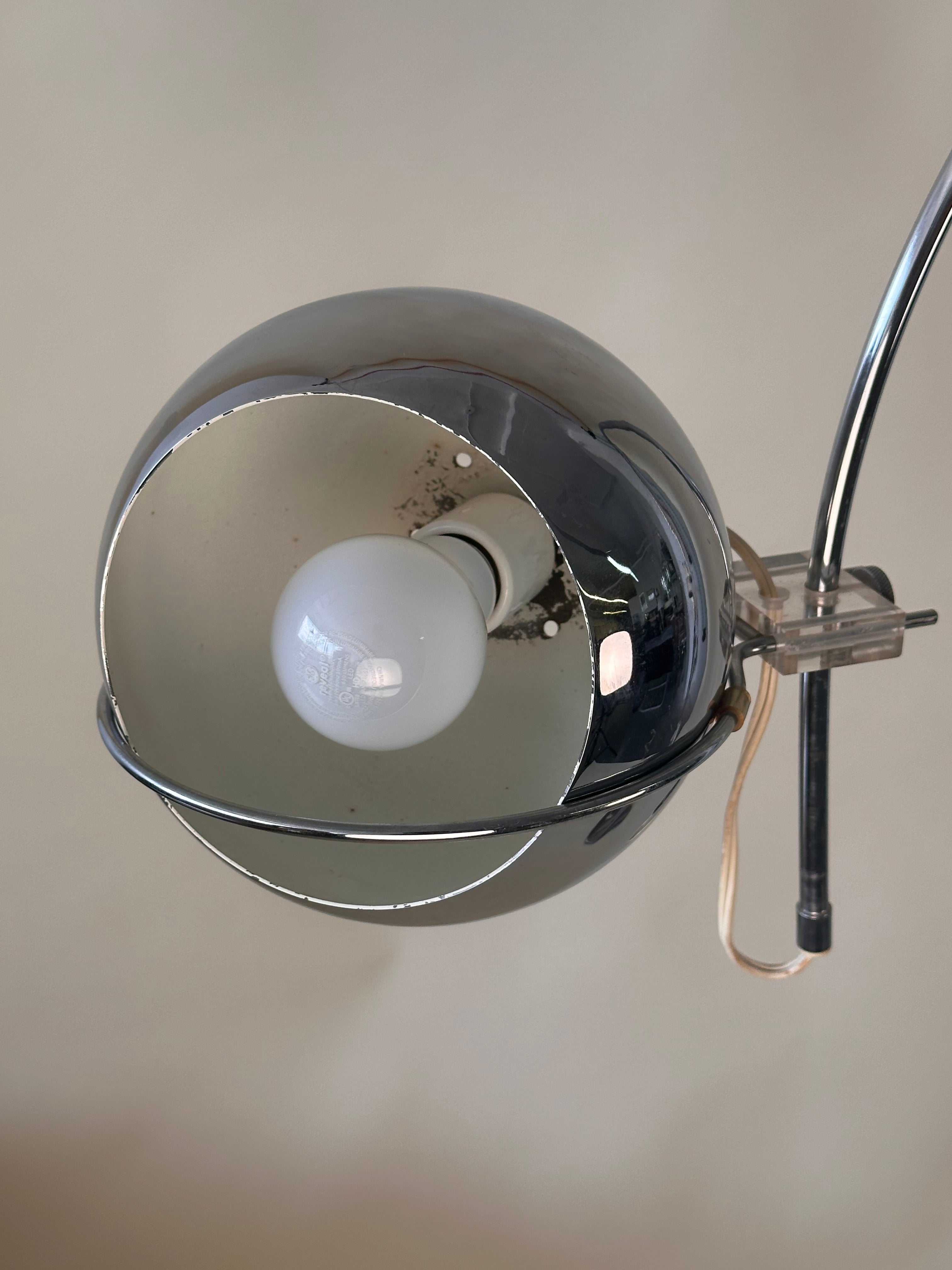 Lampe eyeball sur pieds par Gepo Amsterdam, 1970s