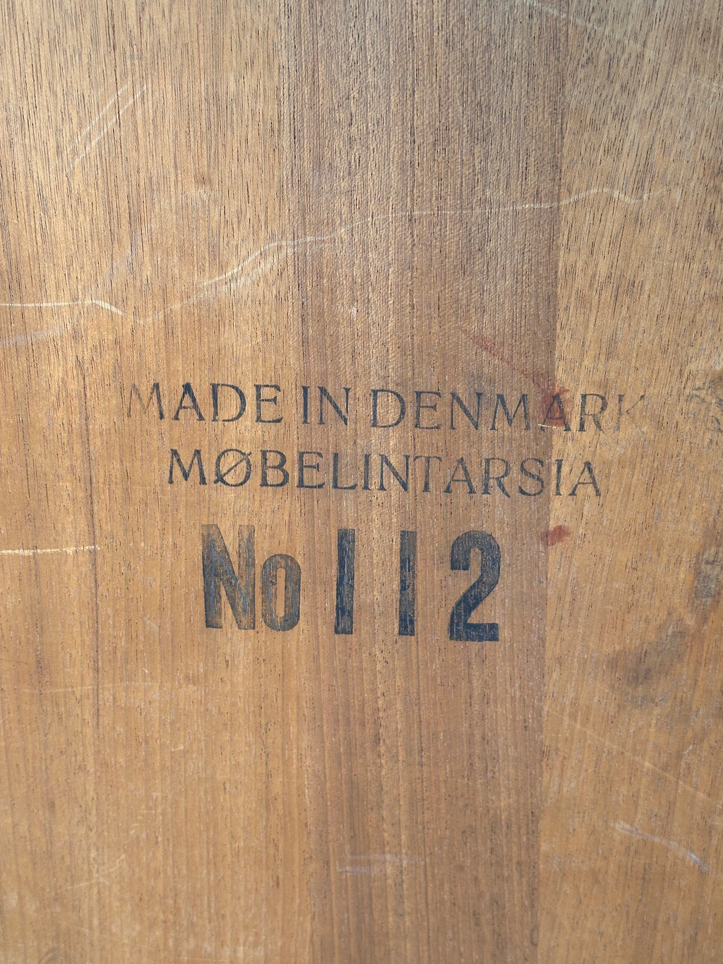 Table basse mid century en bois de rose par Møbelintarsia, Danemark