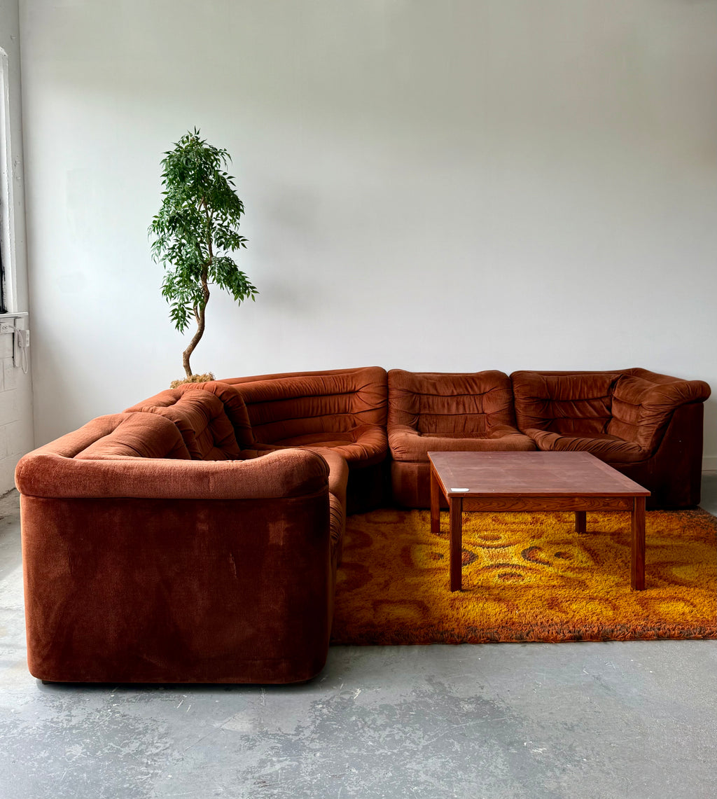 Rare Fauteuil modulaire 5 morceaux original par Modulex 2000