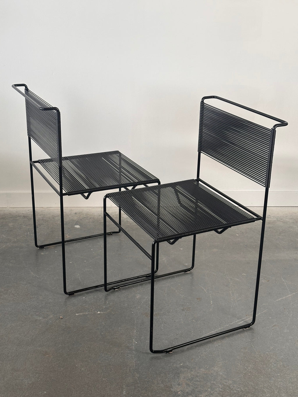 Set 4 Chaises SPAGHETTI par Giandomenico Belotti pour Fly Line, 1970 🇮🇹