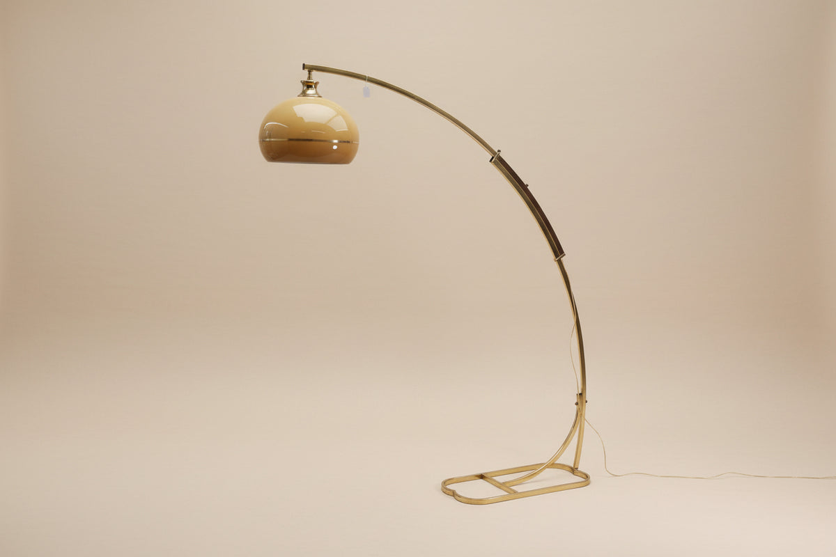 Lampe en arc vintage