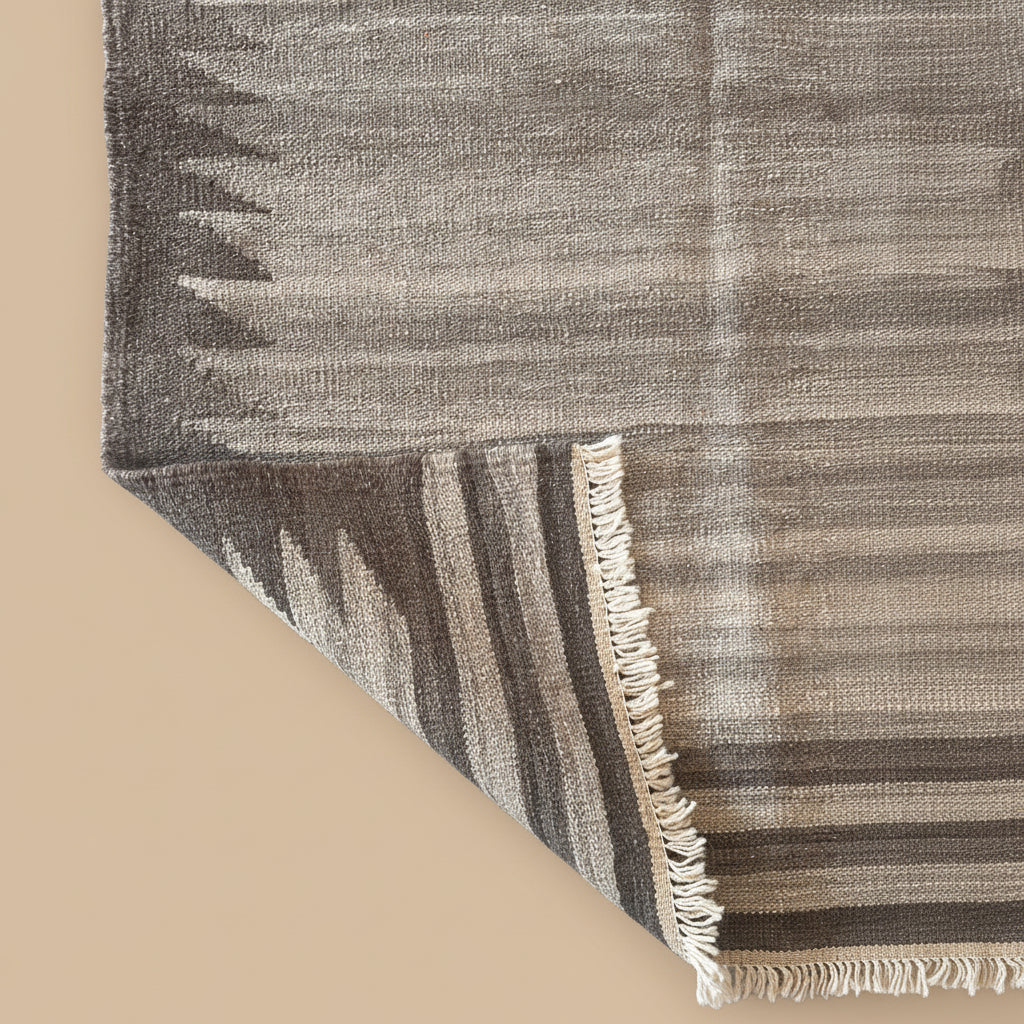 tapis "Kilim" plat tissé à la main, style navajo