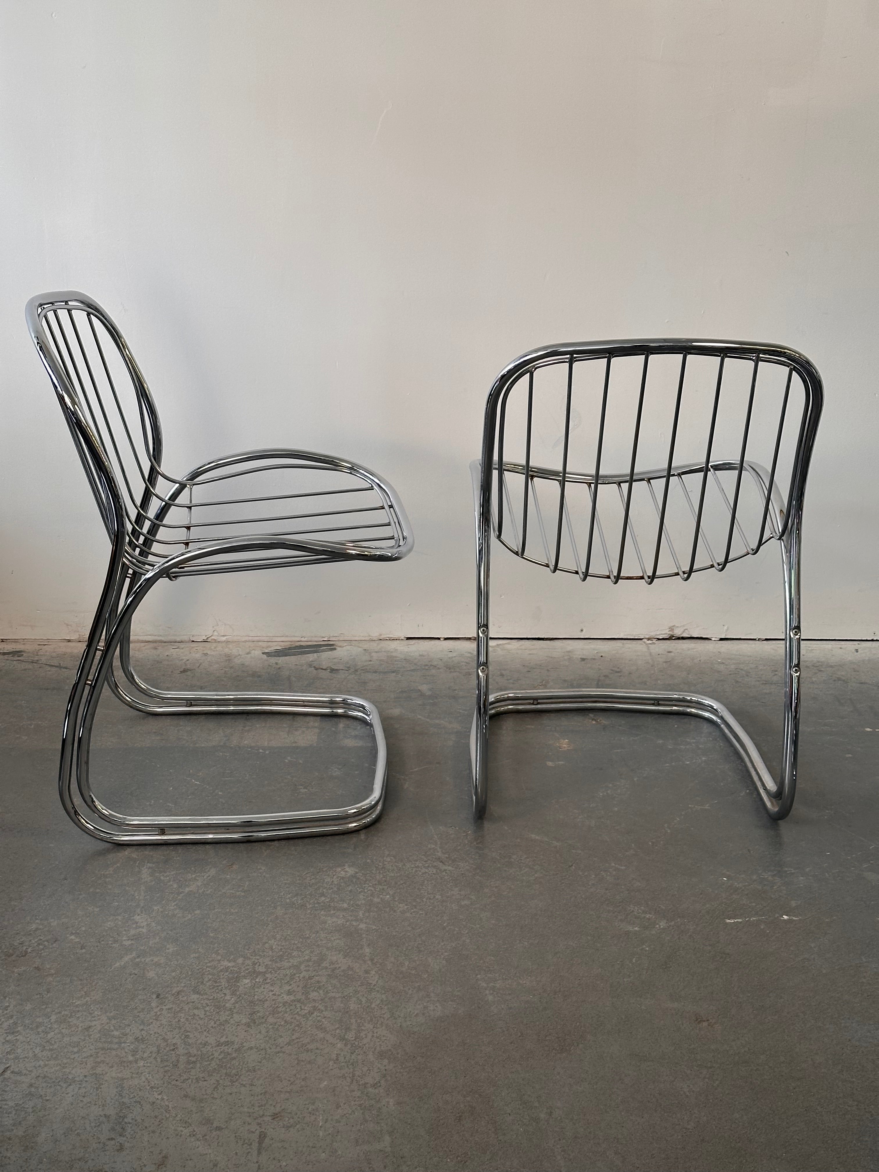 Set de 4 chaises dans le style Gastone Rinaldi pour Rima, 1910