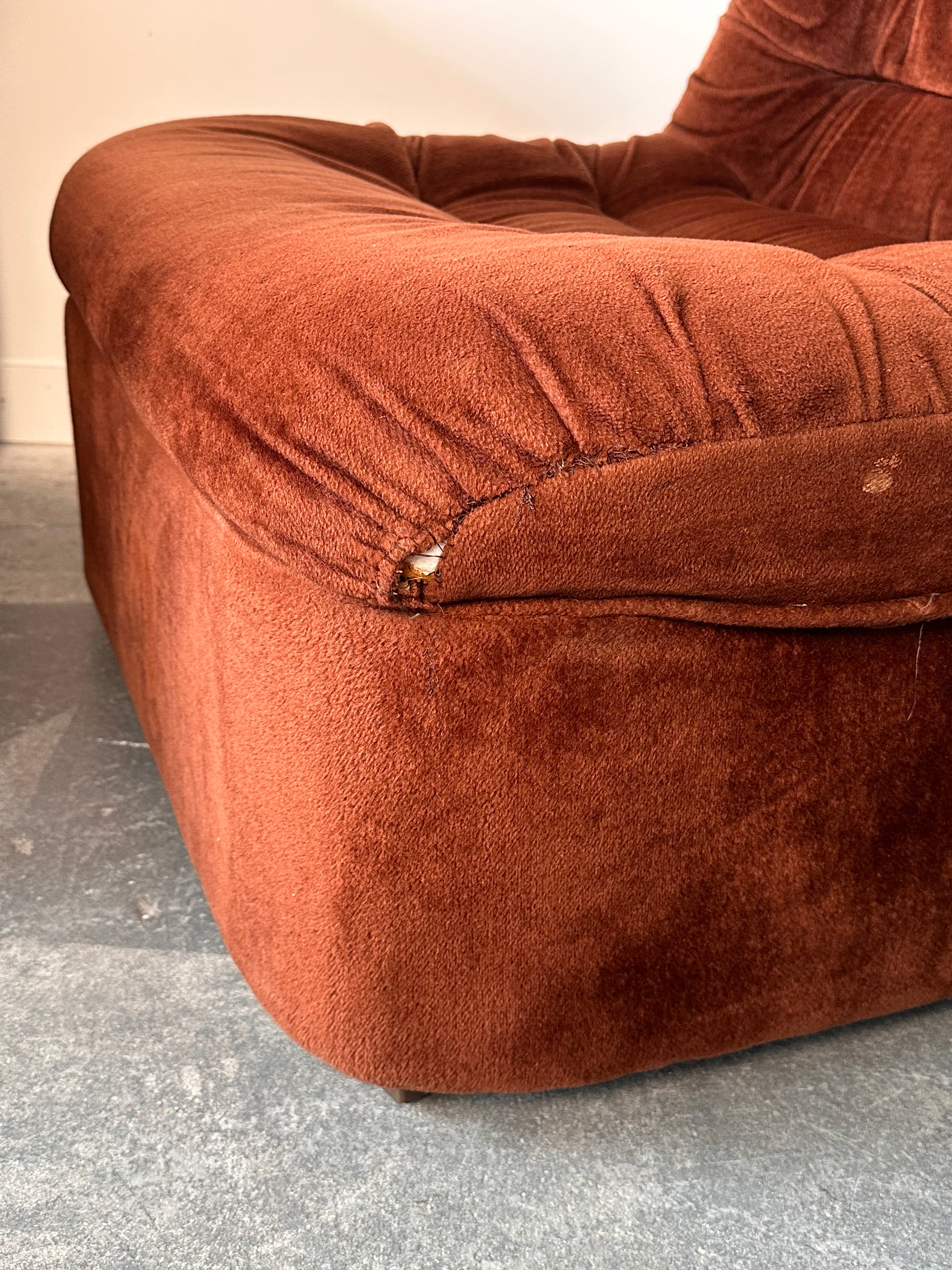 Rare Fauteuil modulaire 5 morceaux original par Modulex 2000