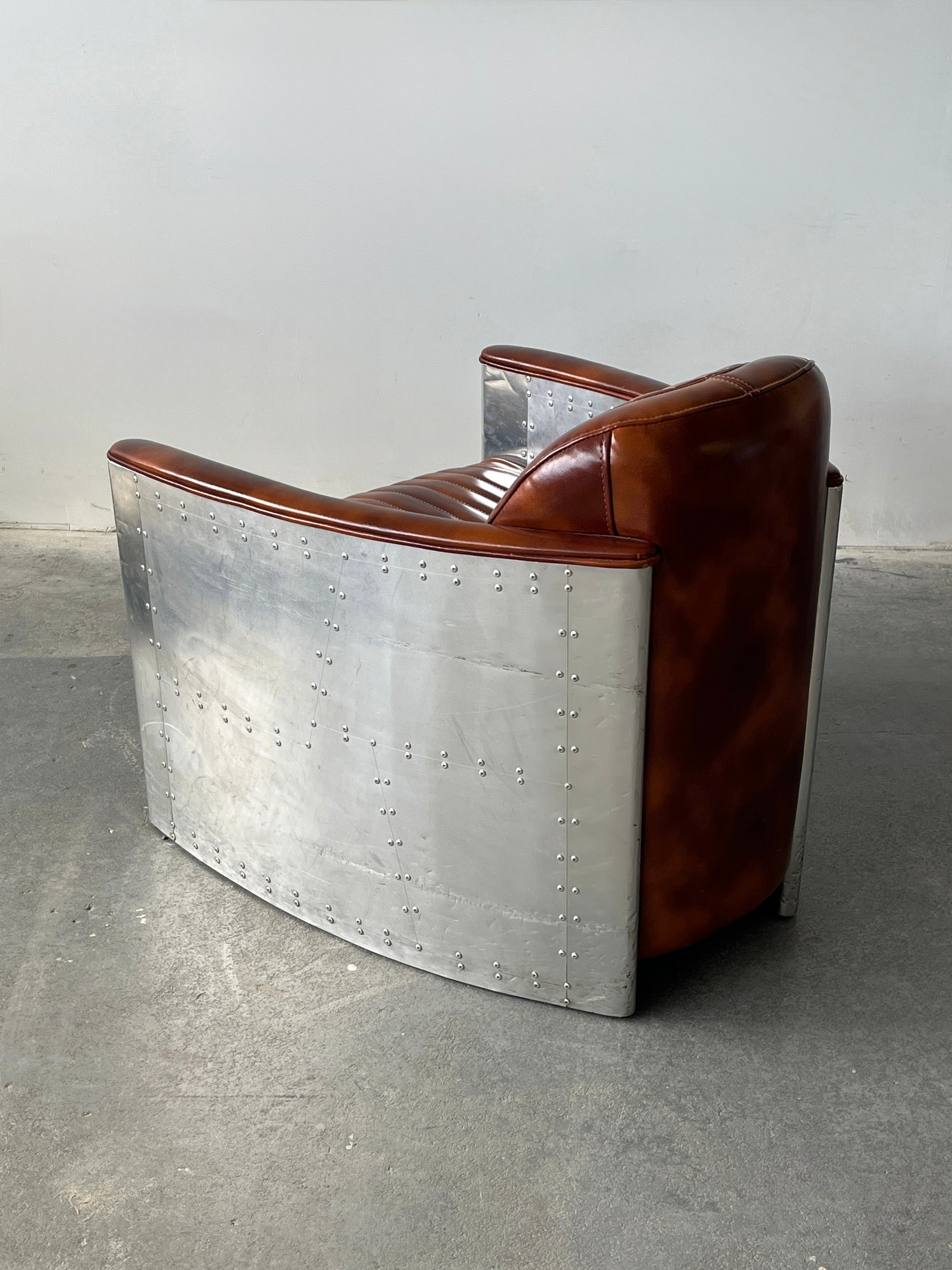 fauteuil lounge “Aviator” par Restoration Hardware