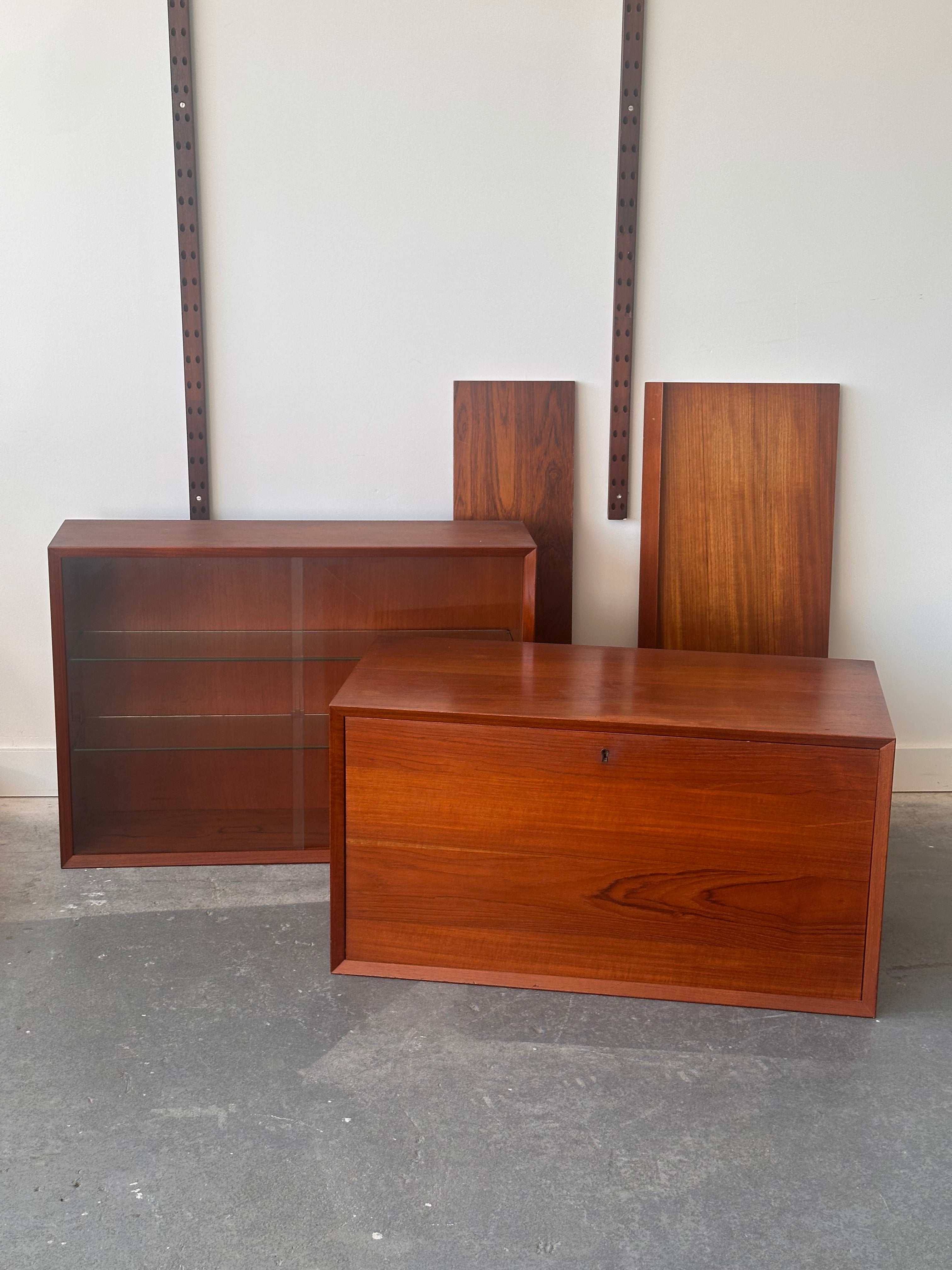Système d’étagères Cado par Poul Cadovius, Danemark, 1960