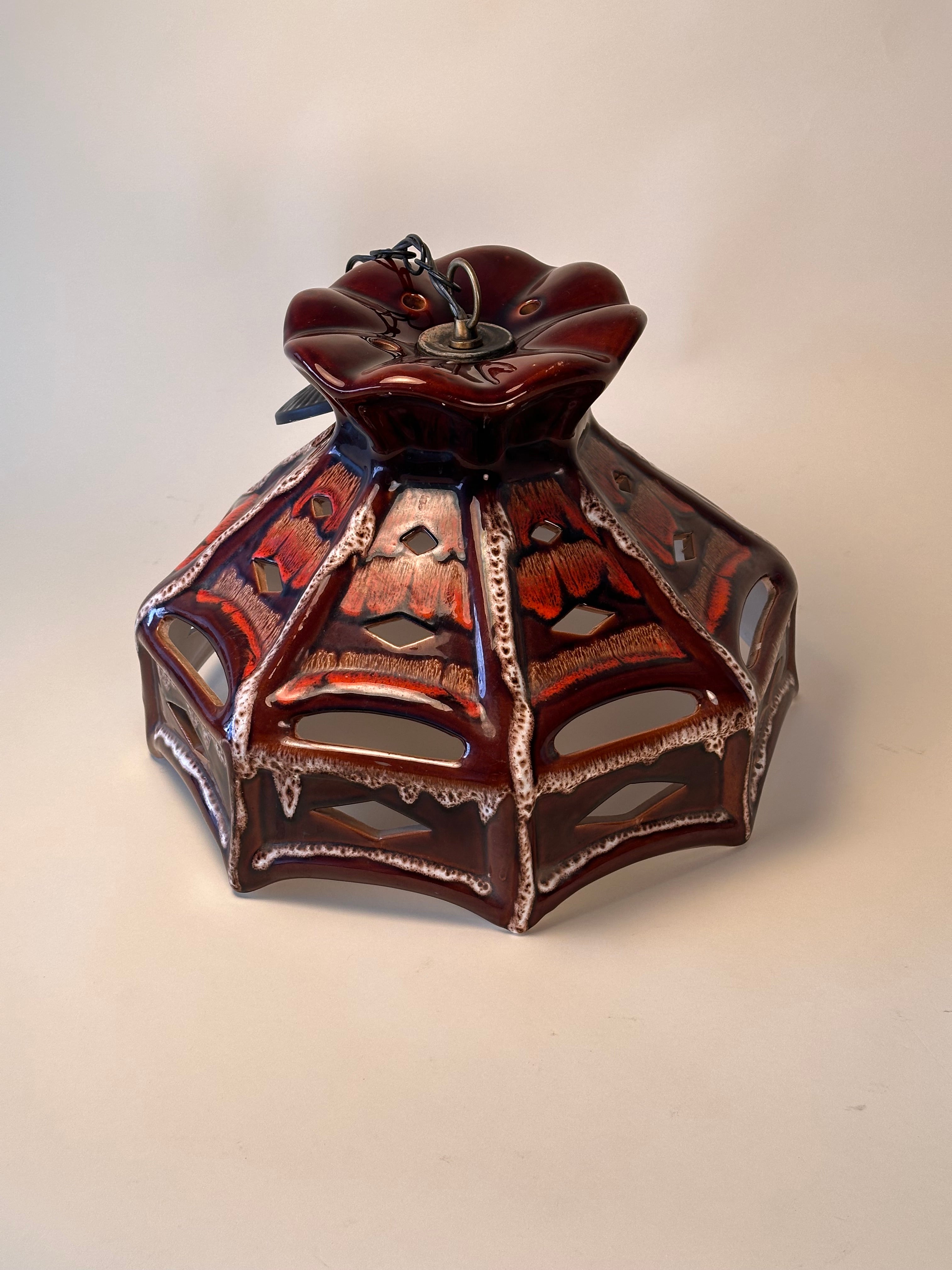 Lampe à suspension par Céramique no.1 UG, fabriquée en Allemagne