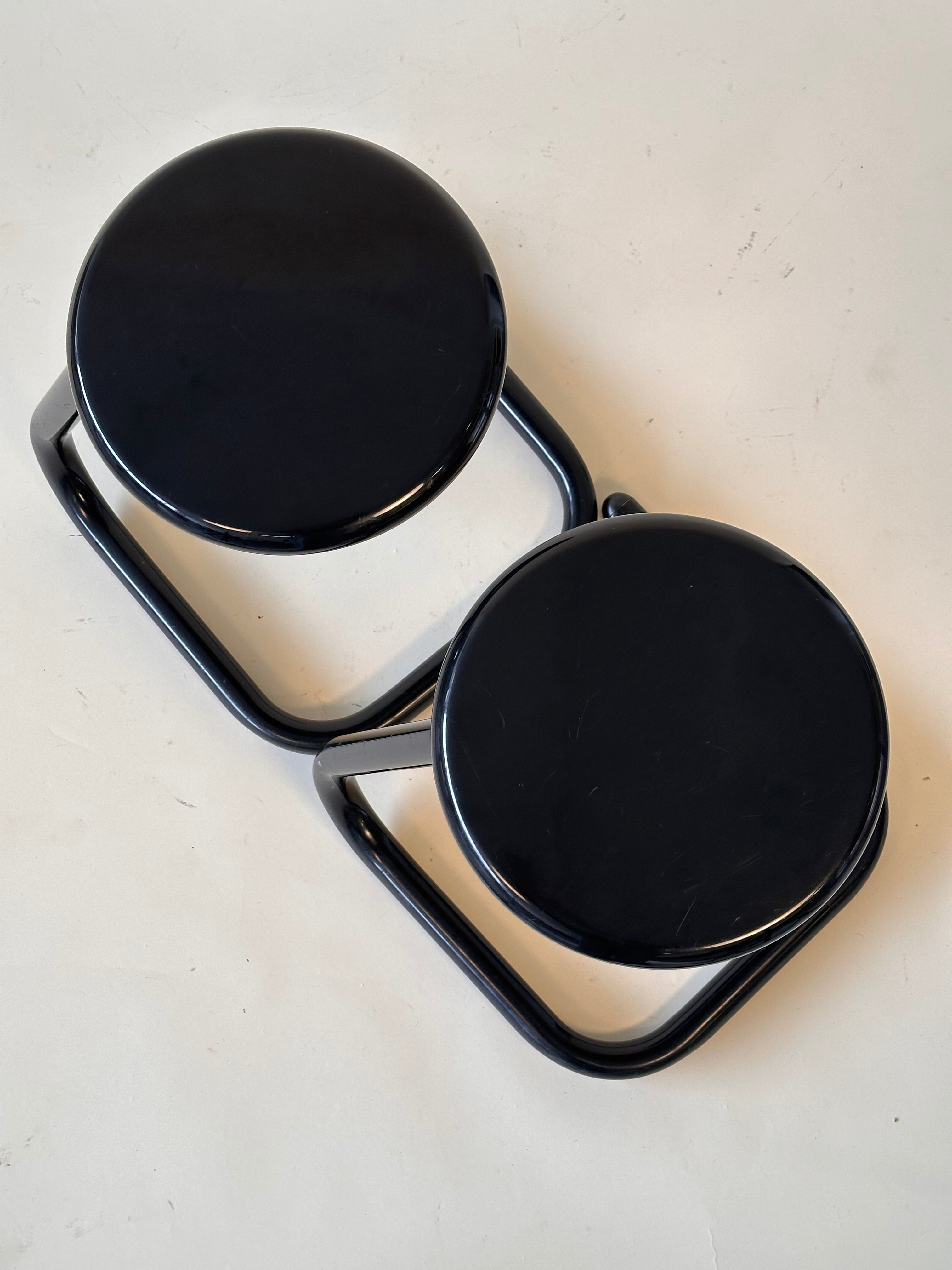 Tabouret vintage “Paperclip” par Amisco, fait au Canada