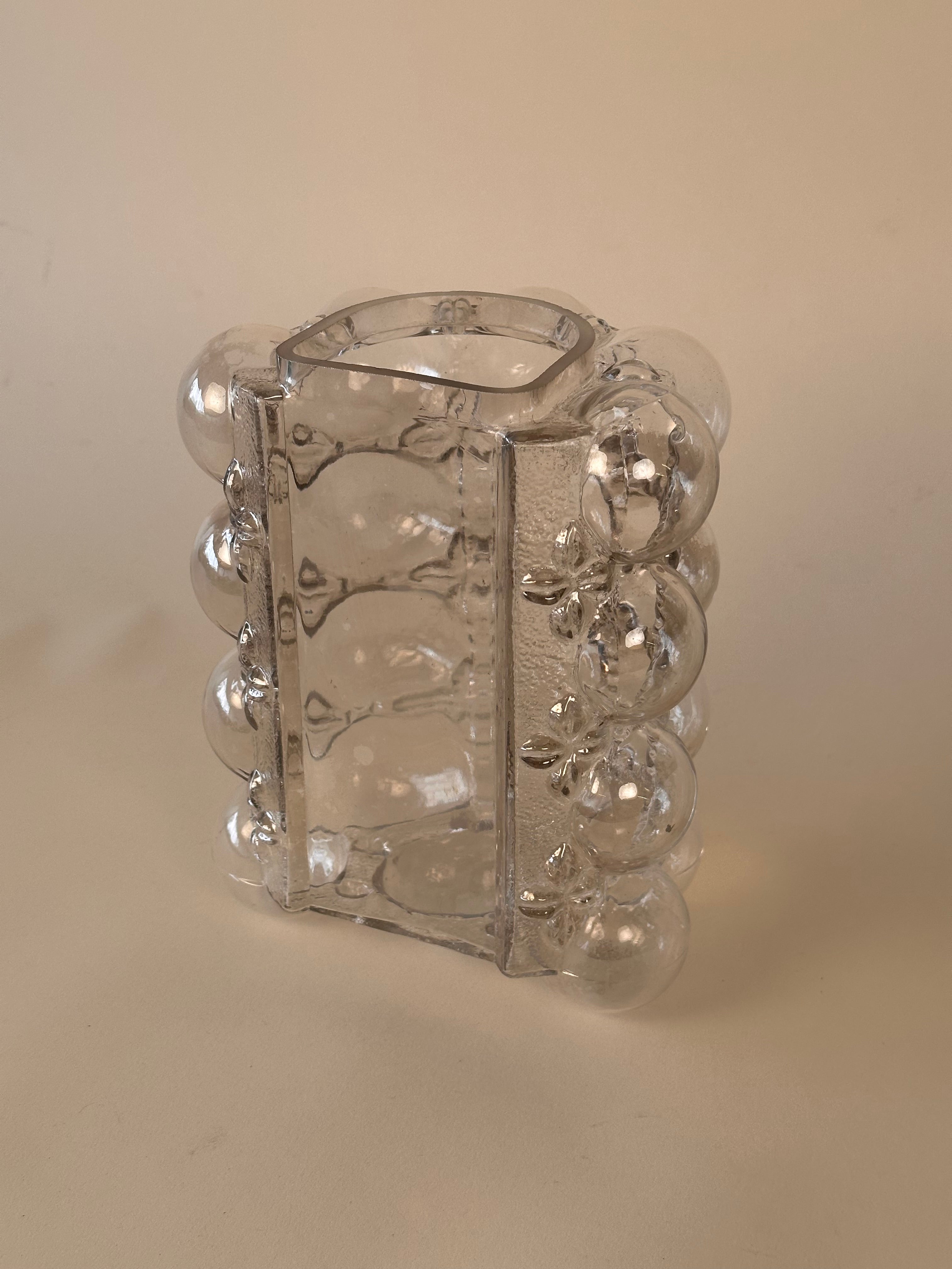 Pot de fleur vintage « bubble » dans le style d’Helena Tynell pour Limburg, Allemagne