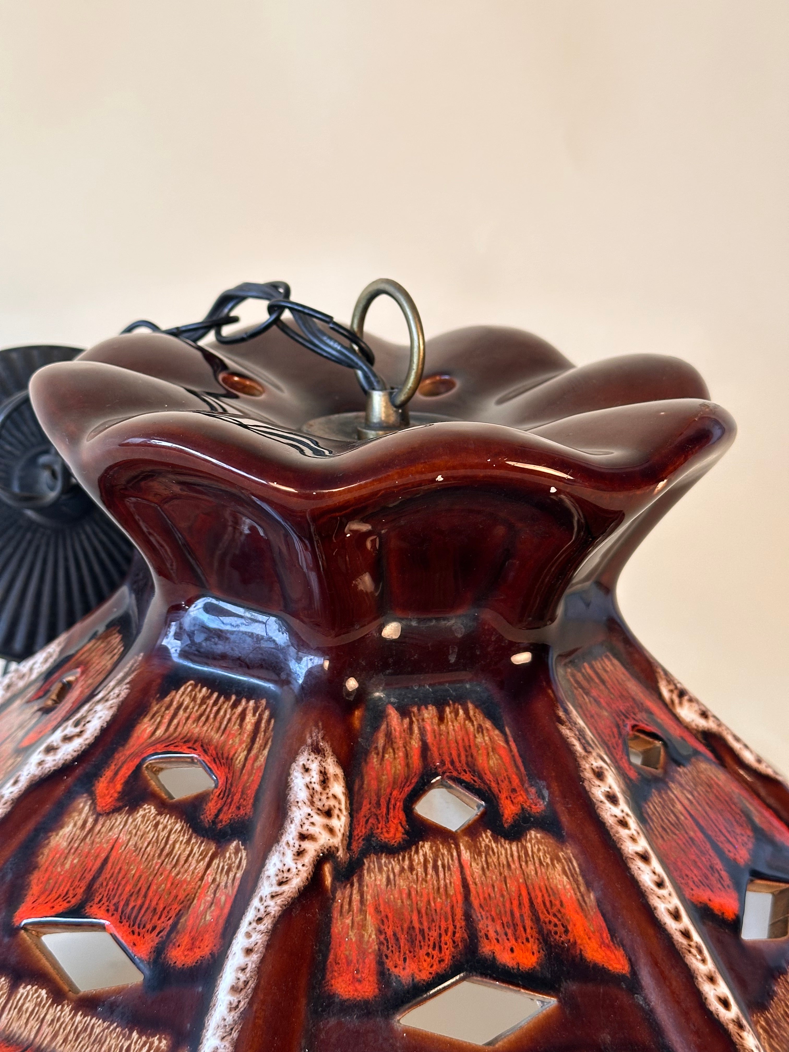 Lampe à suspension par Céramique no.1 UG, fabriquée en Allemagne