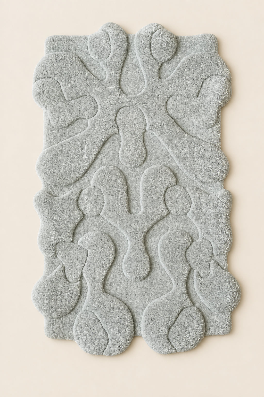 Tapis "Oops" par Mush Studios, en laine de Nouvelle-Zélande, 2021