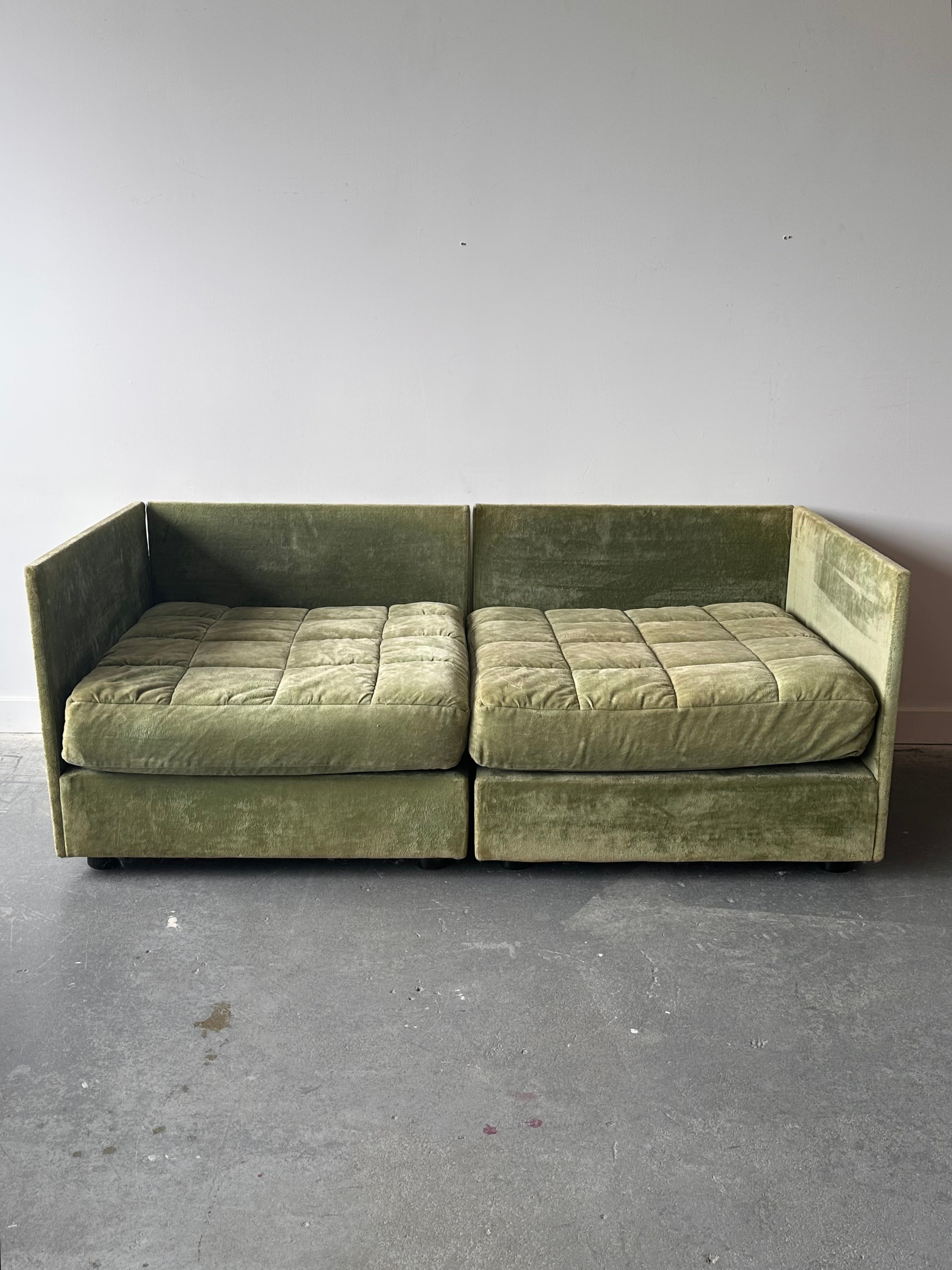Canapé modulaire "Playpen" par Selig pour Simmons, 1970s