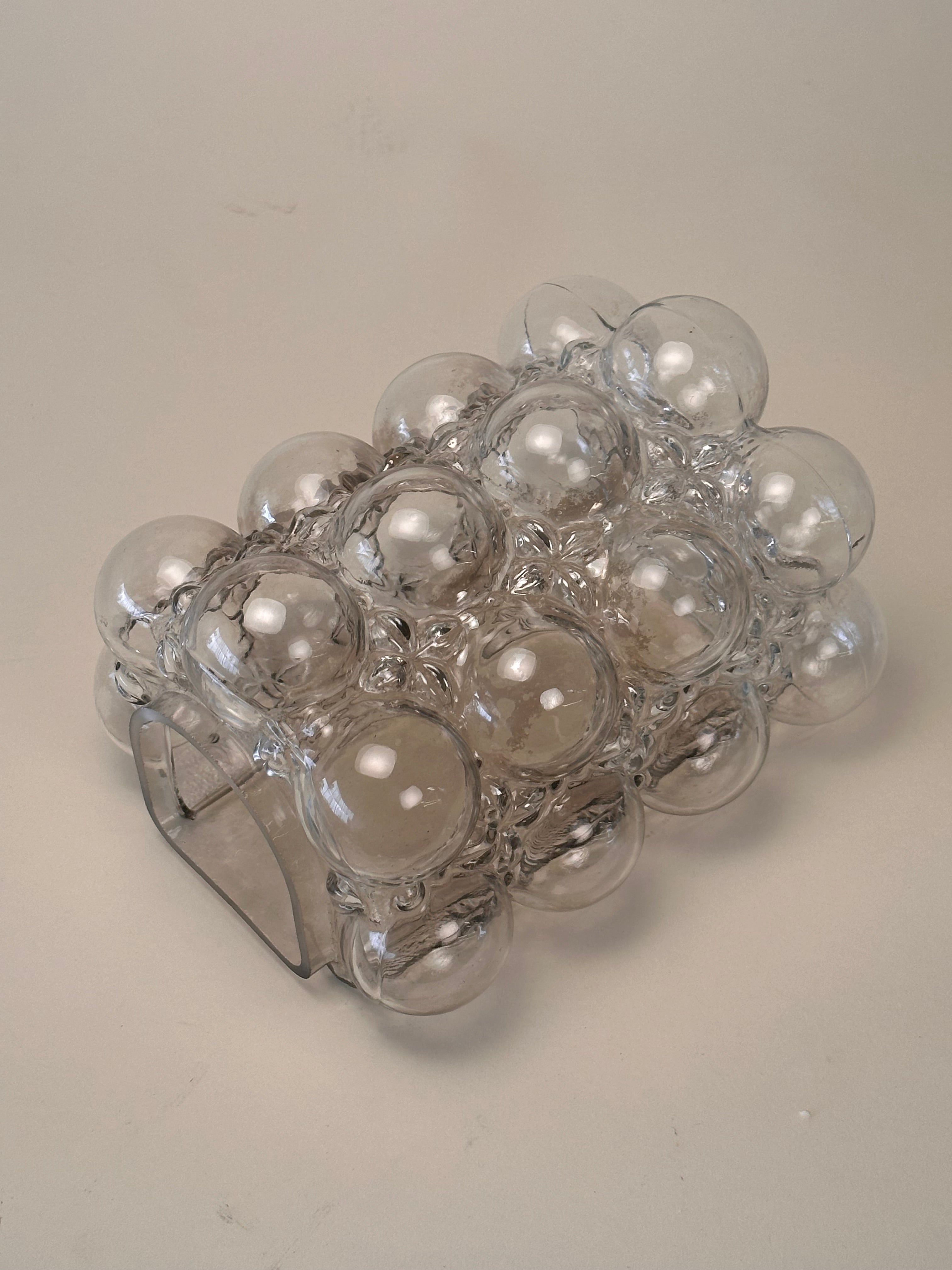 Pot de fleur vintage « bubble » dans le style d’Helena Tynell pour Limburg, Allemagne
