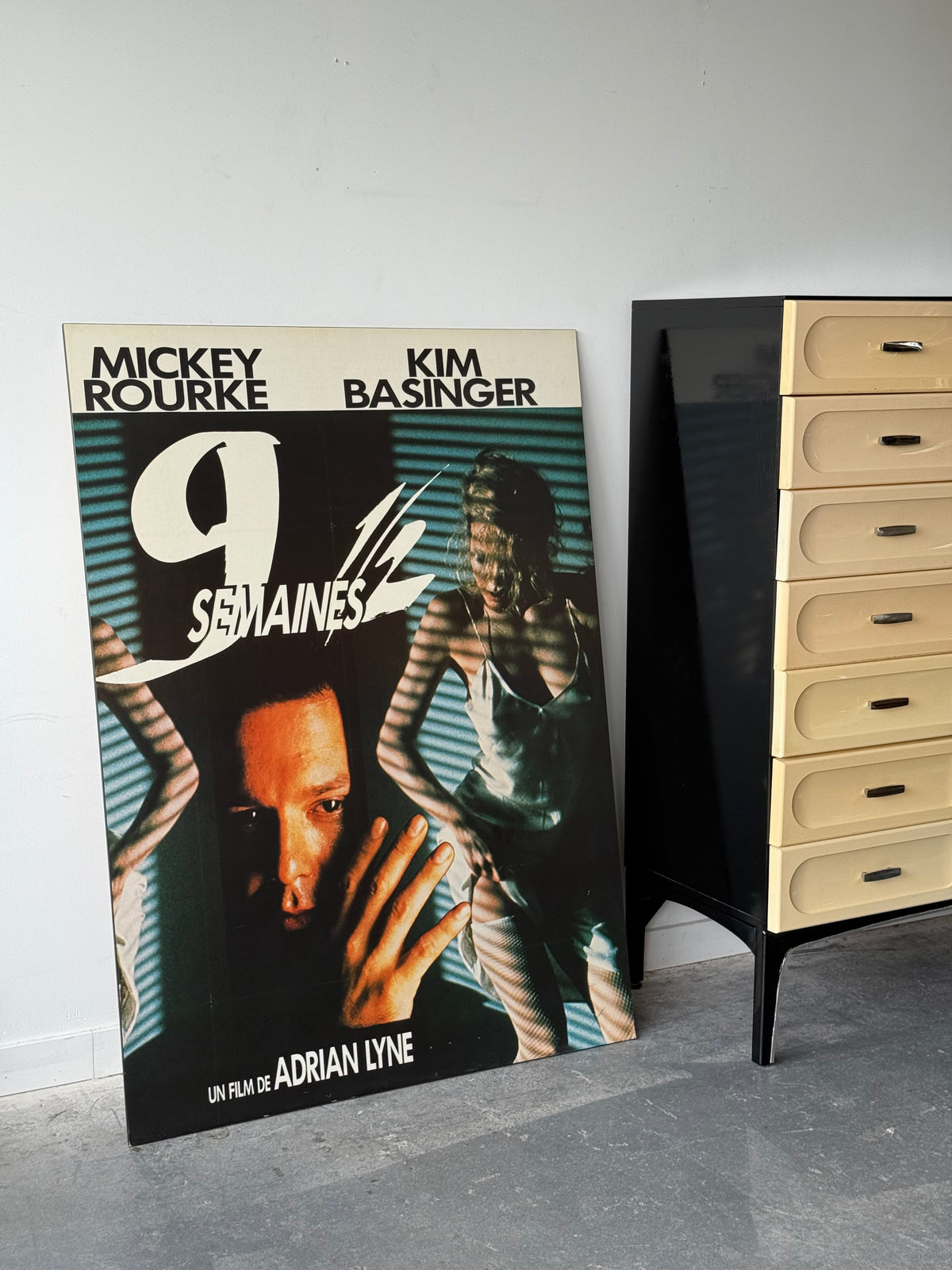 Vintage 9½ Weeks movie poster, 1986