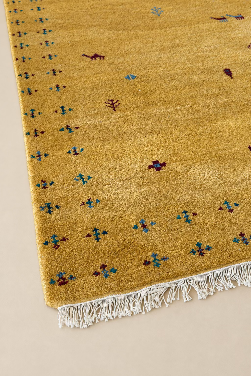 Tapis "Indo-Gabbeh" en laine par Ikea, 1990s