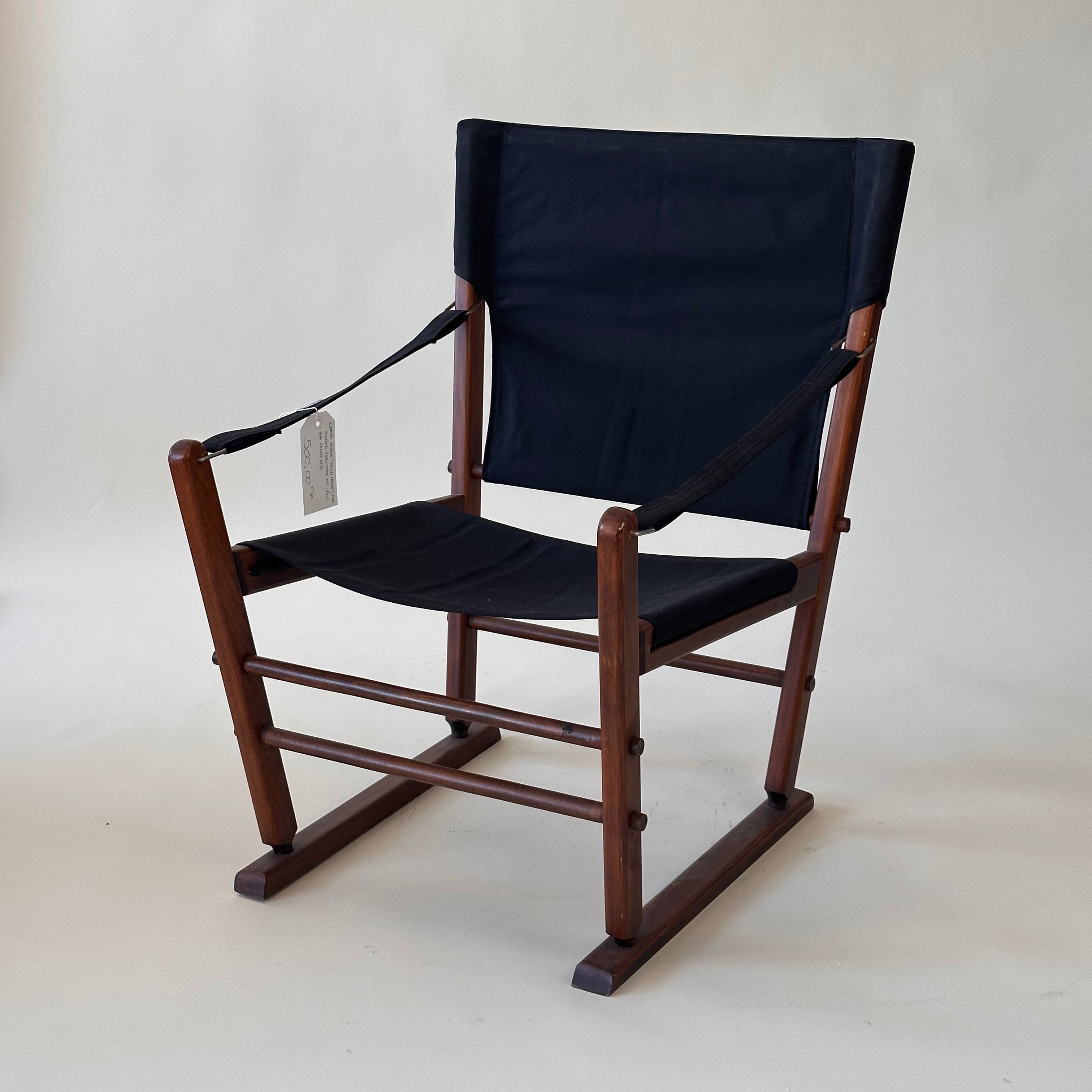 Chaise safari par Gold Metal Furniture