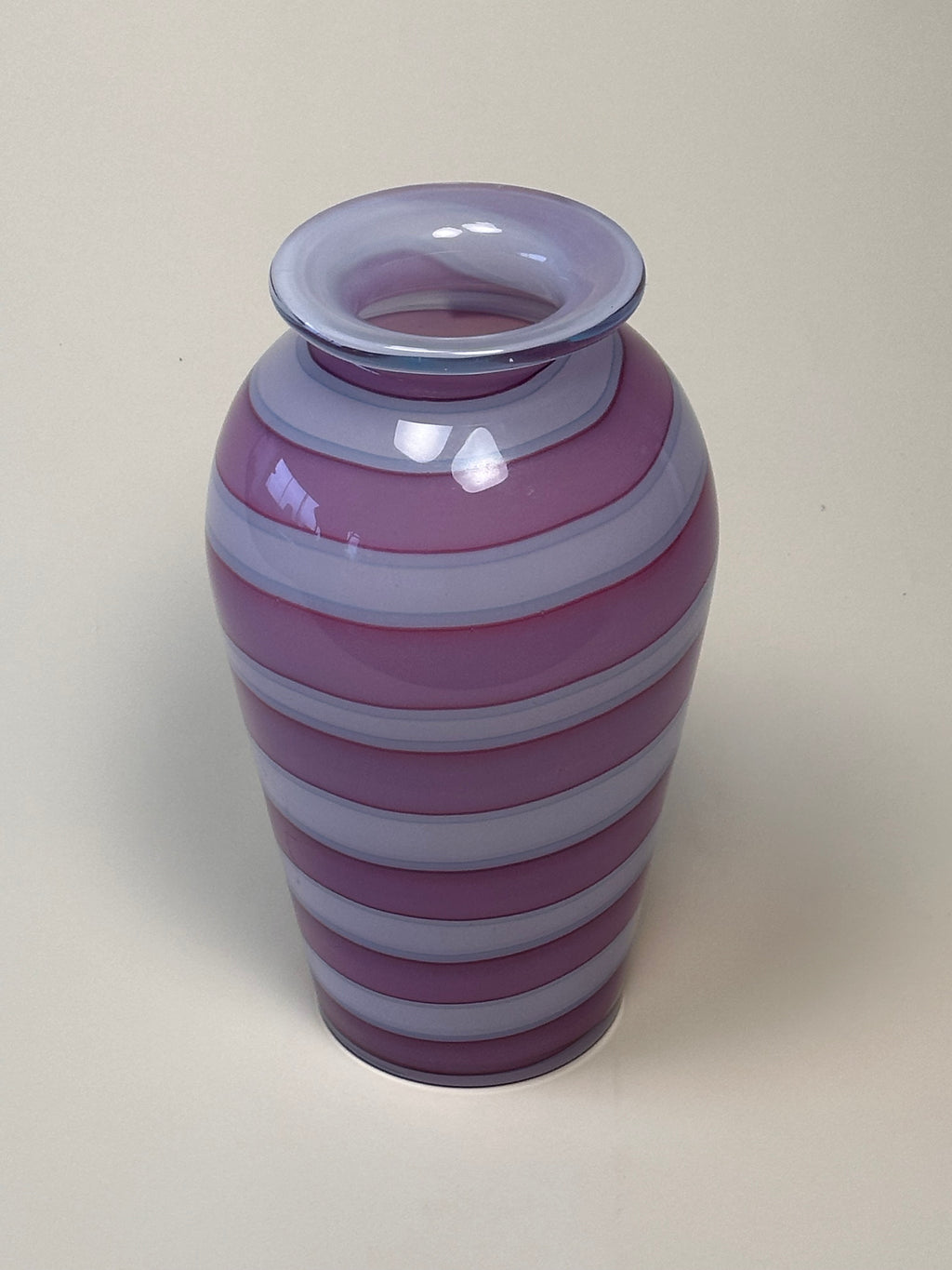 Vase à fleurs fait de verre de Murano