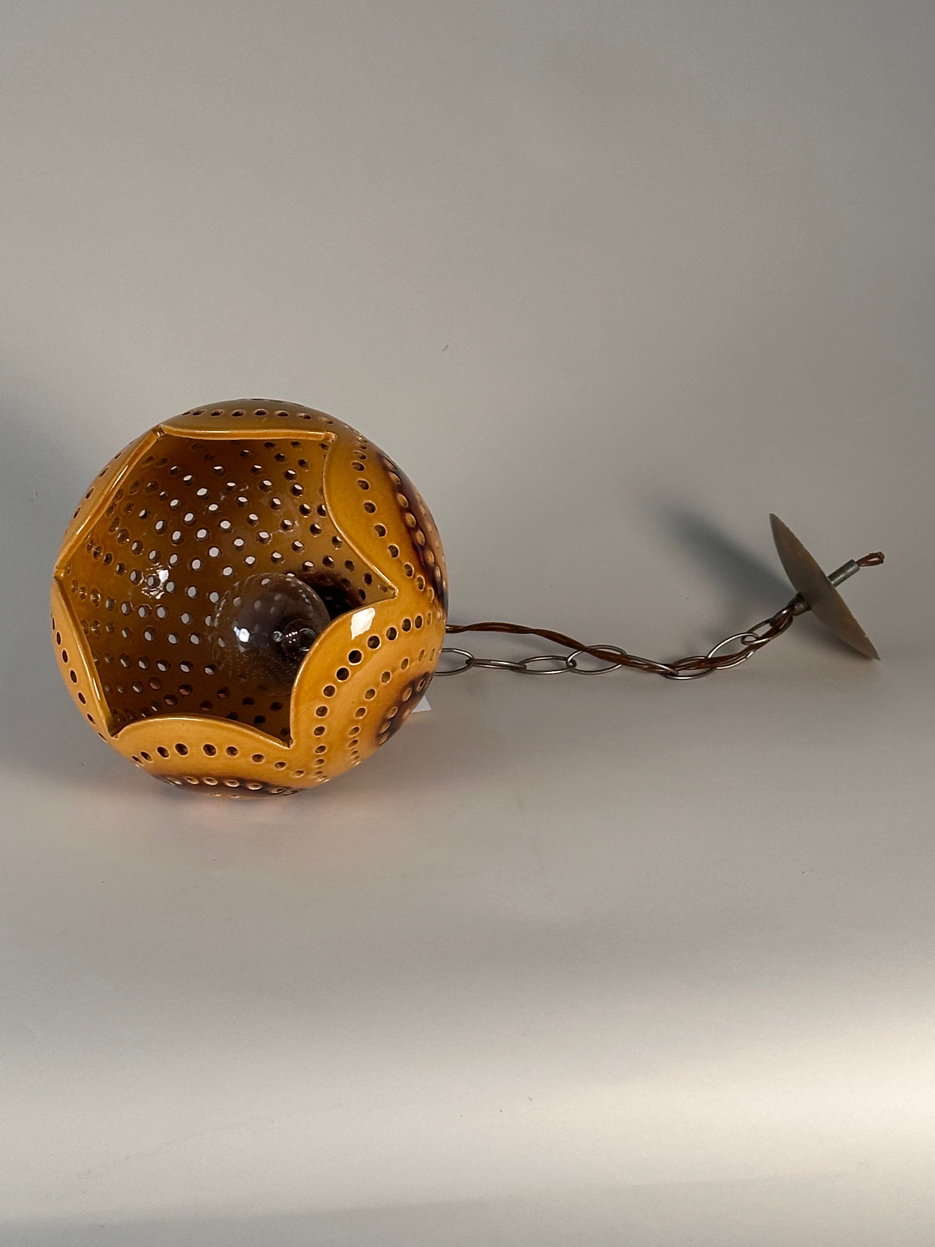 Lampe de suspension par Maurice Chalvignac