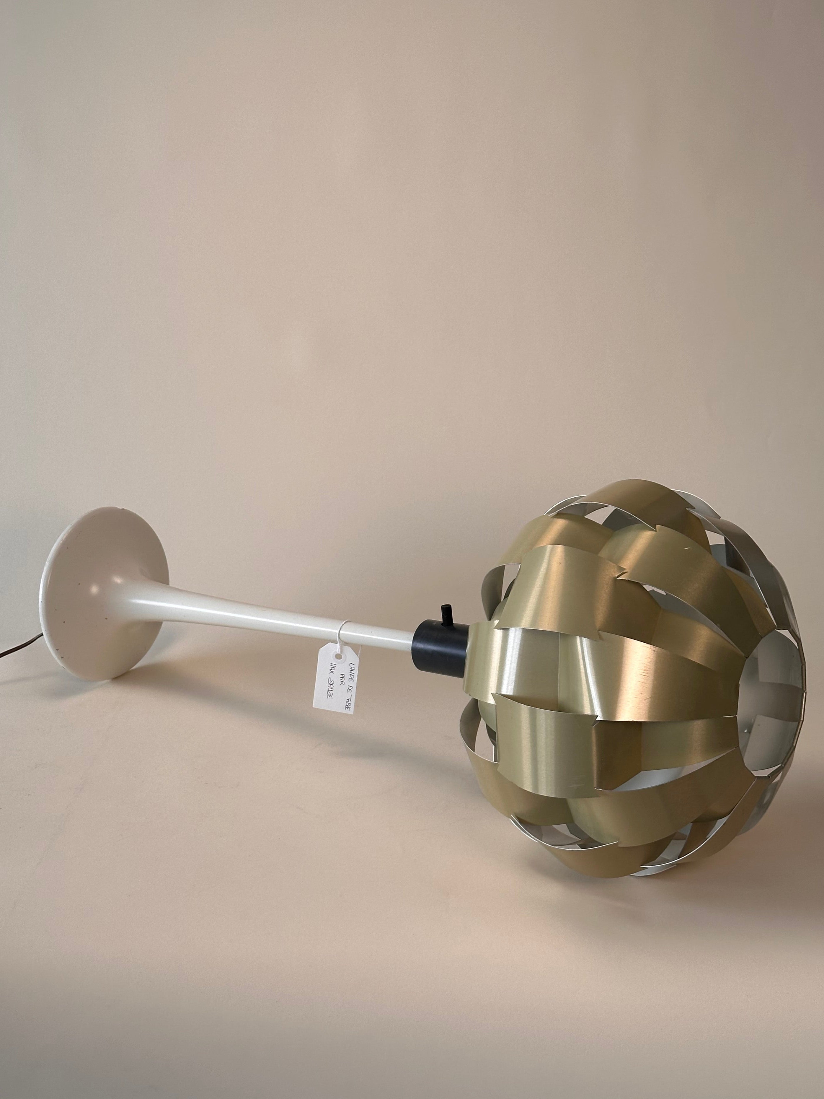 Lampe de table vintage par Max Sauze