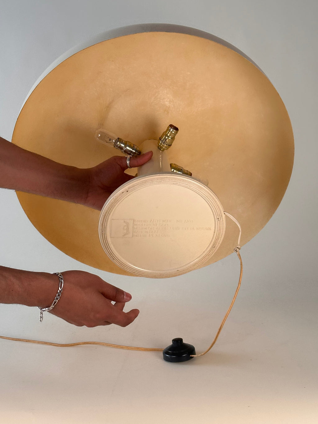 Lampe de table "Nesso" par Giancarlo Mattioli pour Artemide