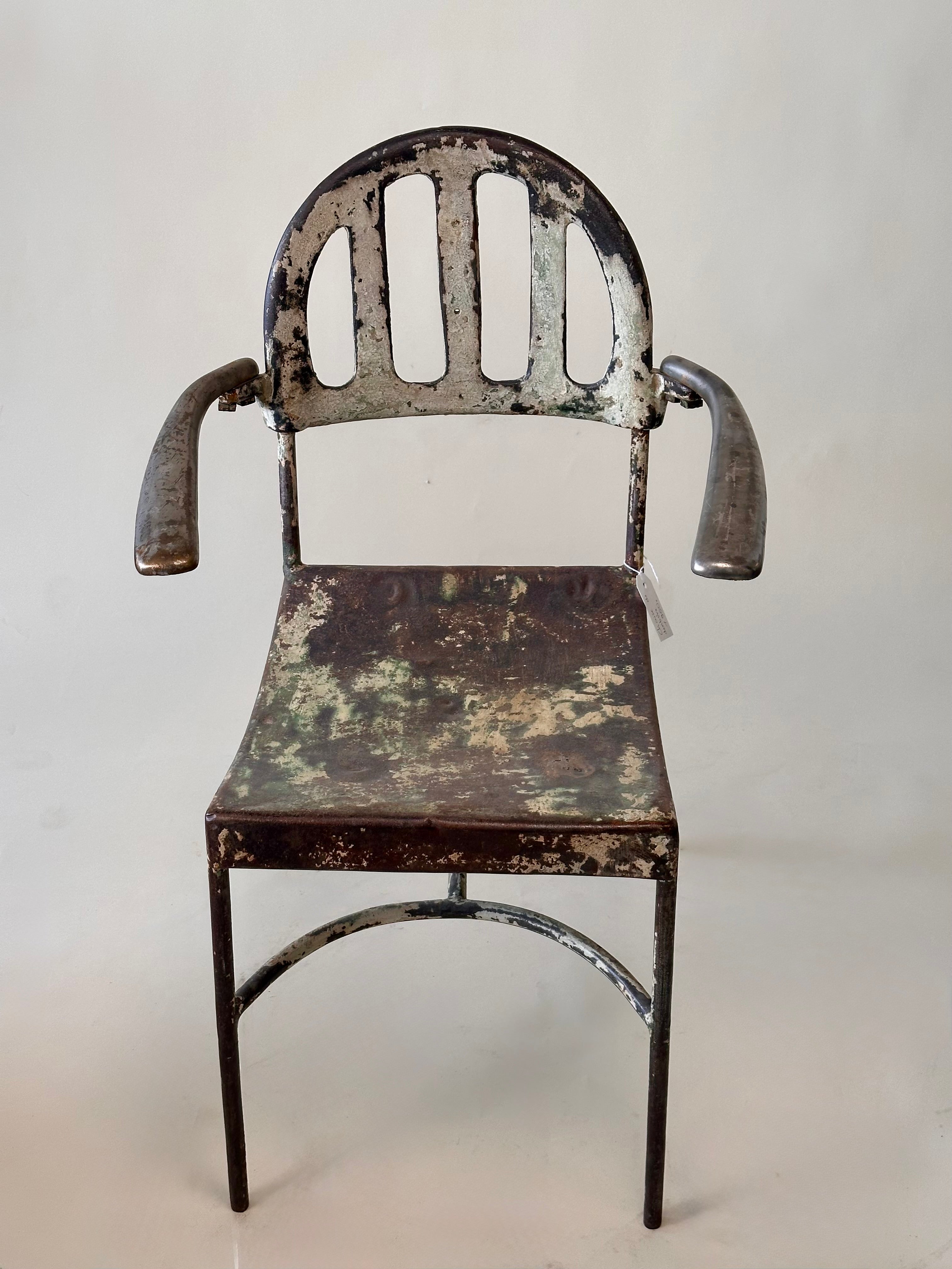 Chaise d’appoint de cabinet dentaire, circa 1930–1950