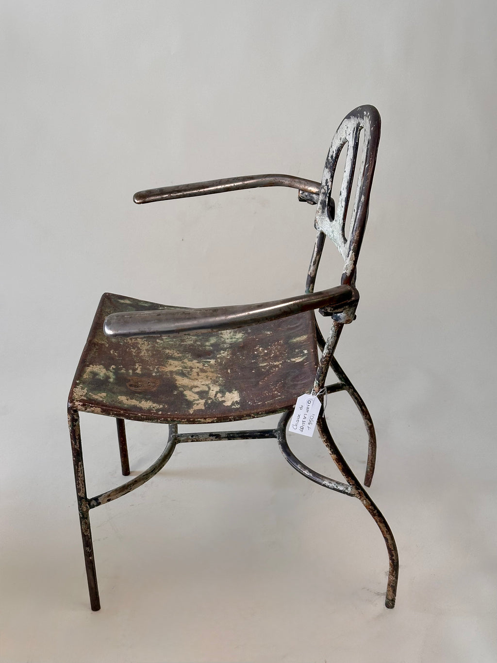 Chaise d’appoint de cabinet dentaire, circa 1930–1950