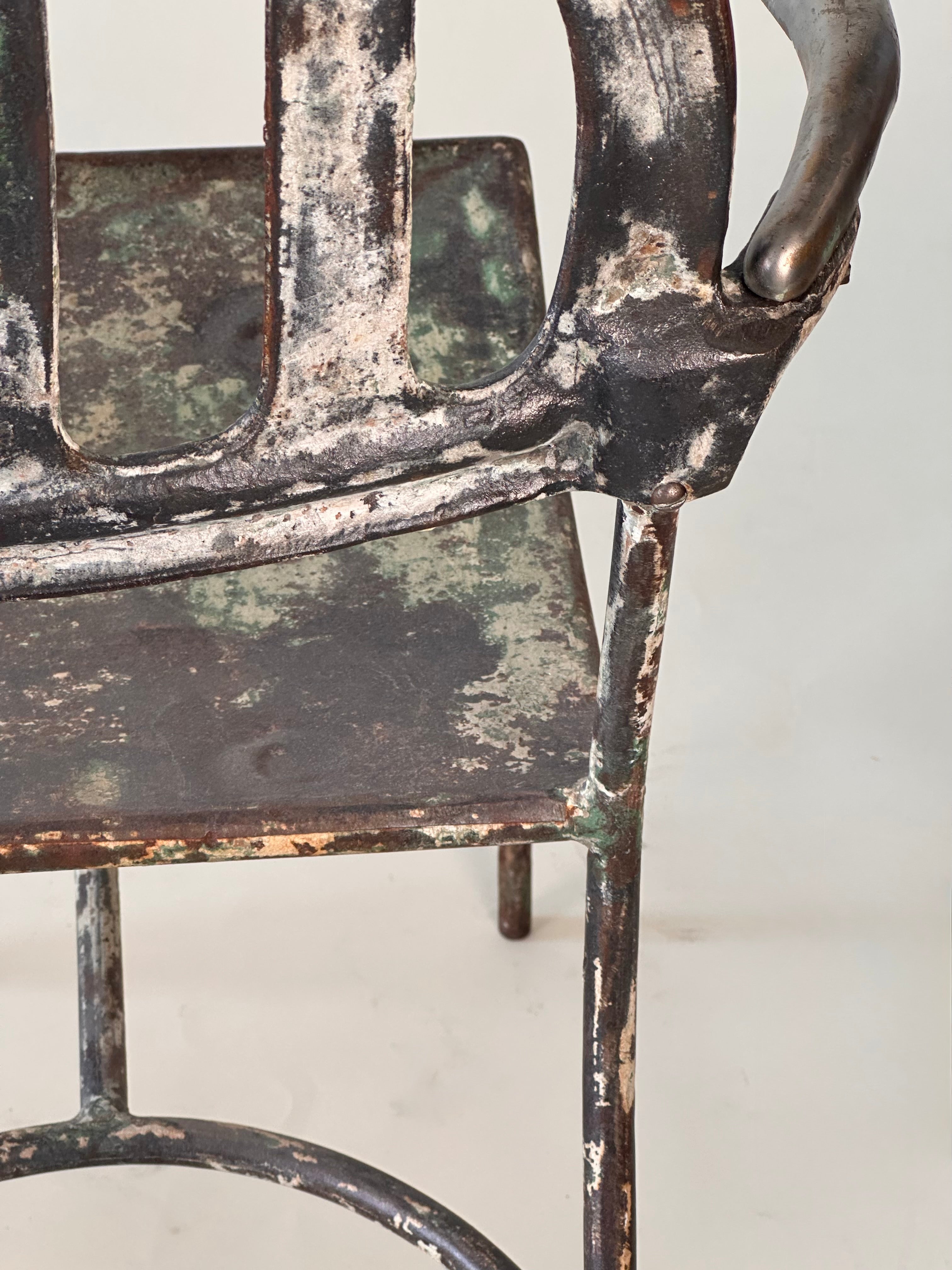 Chaise d’appoint de cabinet dentaire, circa 1930–1950