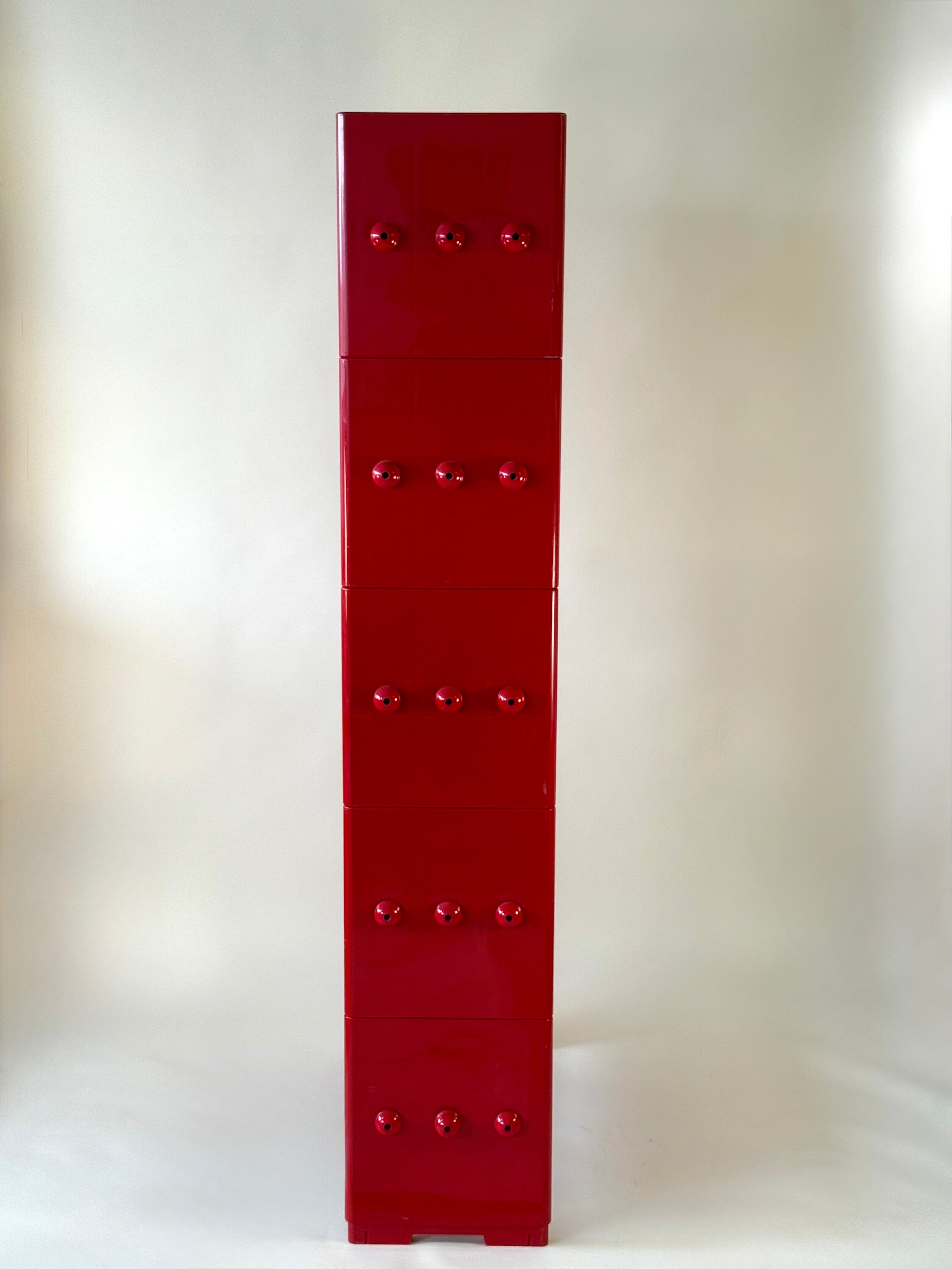 Étagère modulaire par Giovanni Maur pour Treco