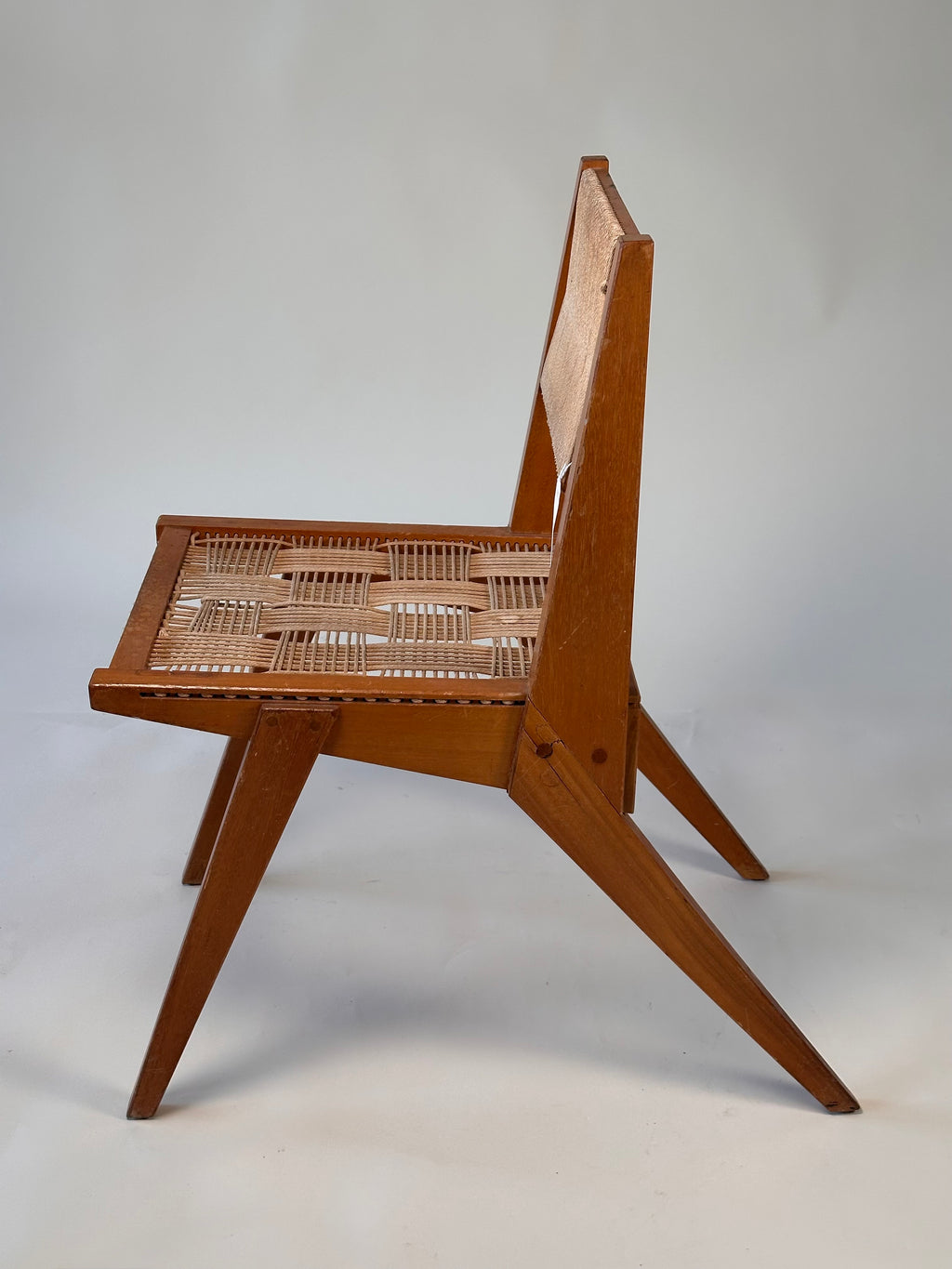Chaise de côté artisanale, fait au Québec