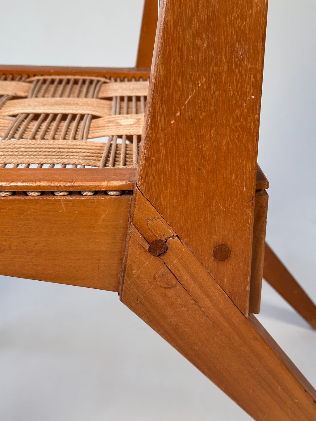Chaise de côté artisanale, fait au Québec
