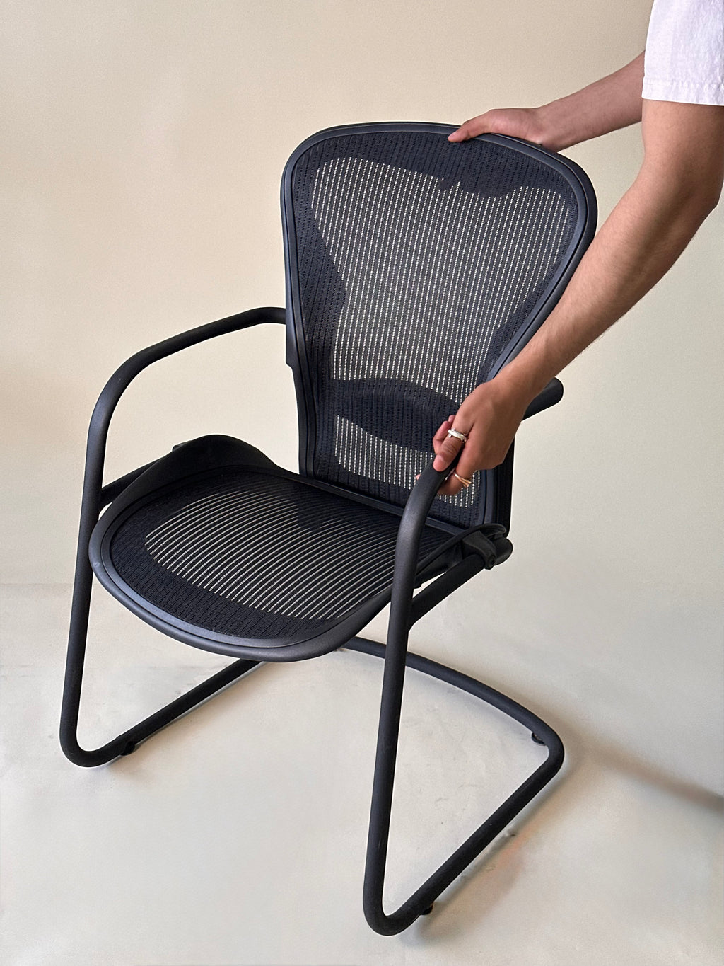 Chaise de bureau aeron par Don Chadwick & Bill Stumpf pour Herman Miller
