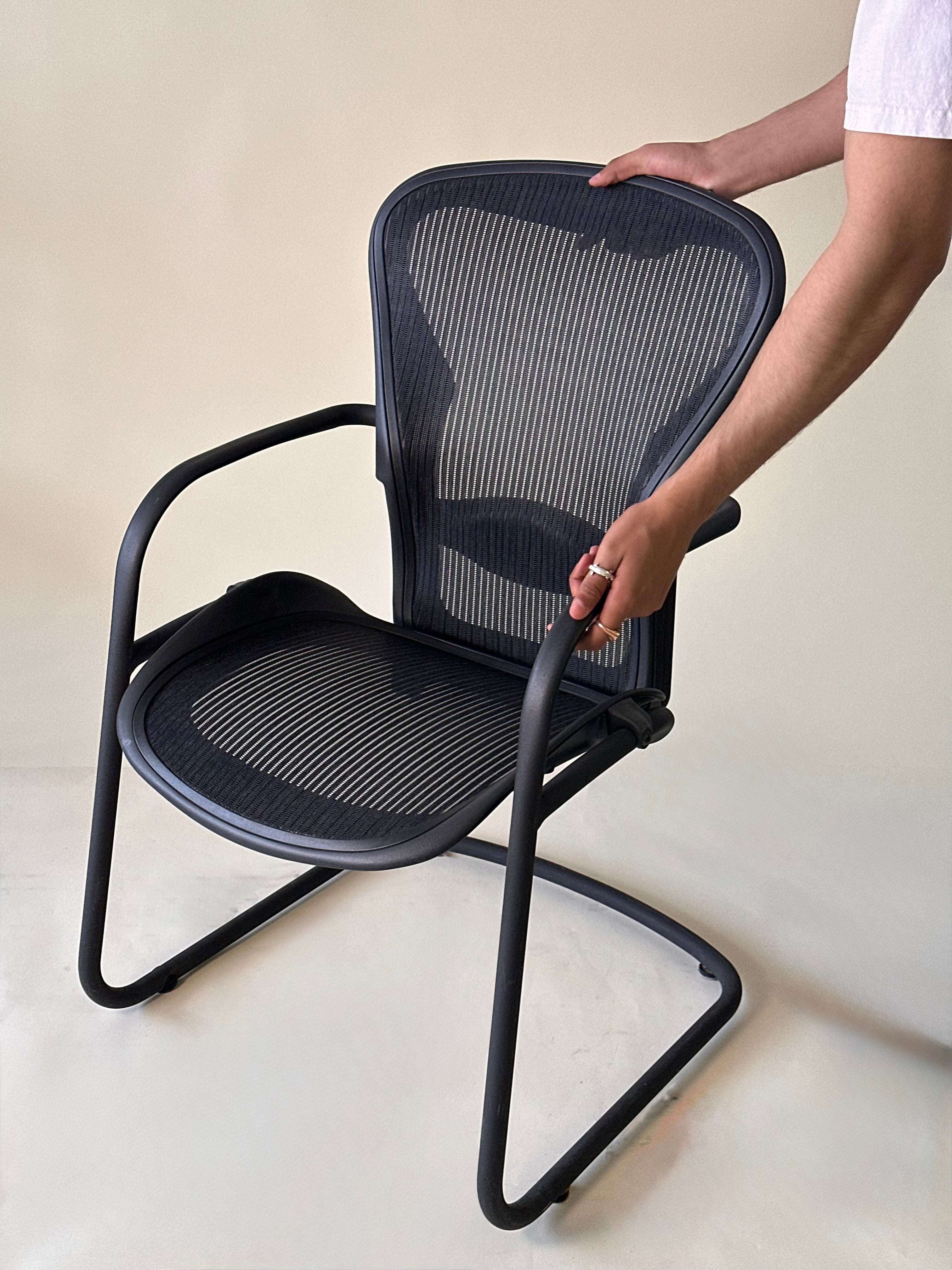 Chaise de bureau aeron par Don Chadwick & Bill Stumpf pour Herman Miller