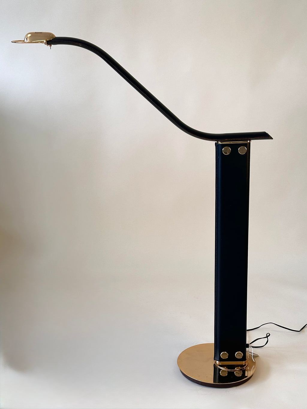 Lampe sur pied rotative "Cobra" par Traso Milano, fait en Italie