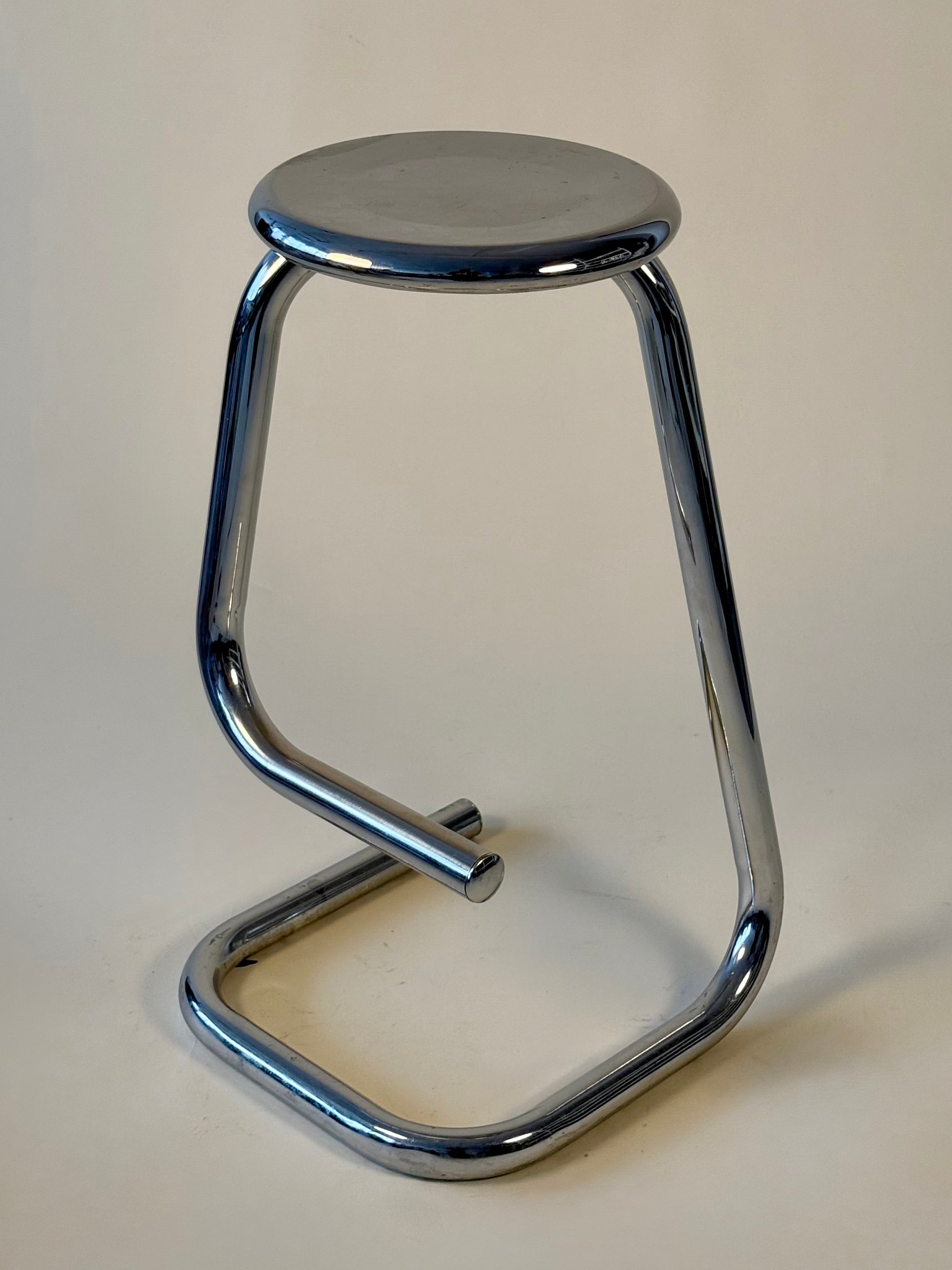 Tabouret paperclip par amisco, fait au Canada 1970