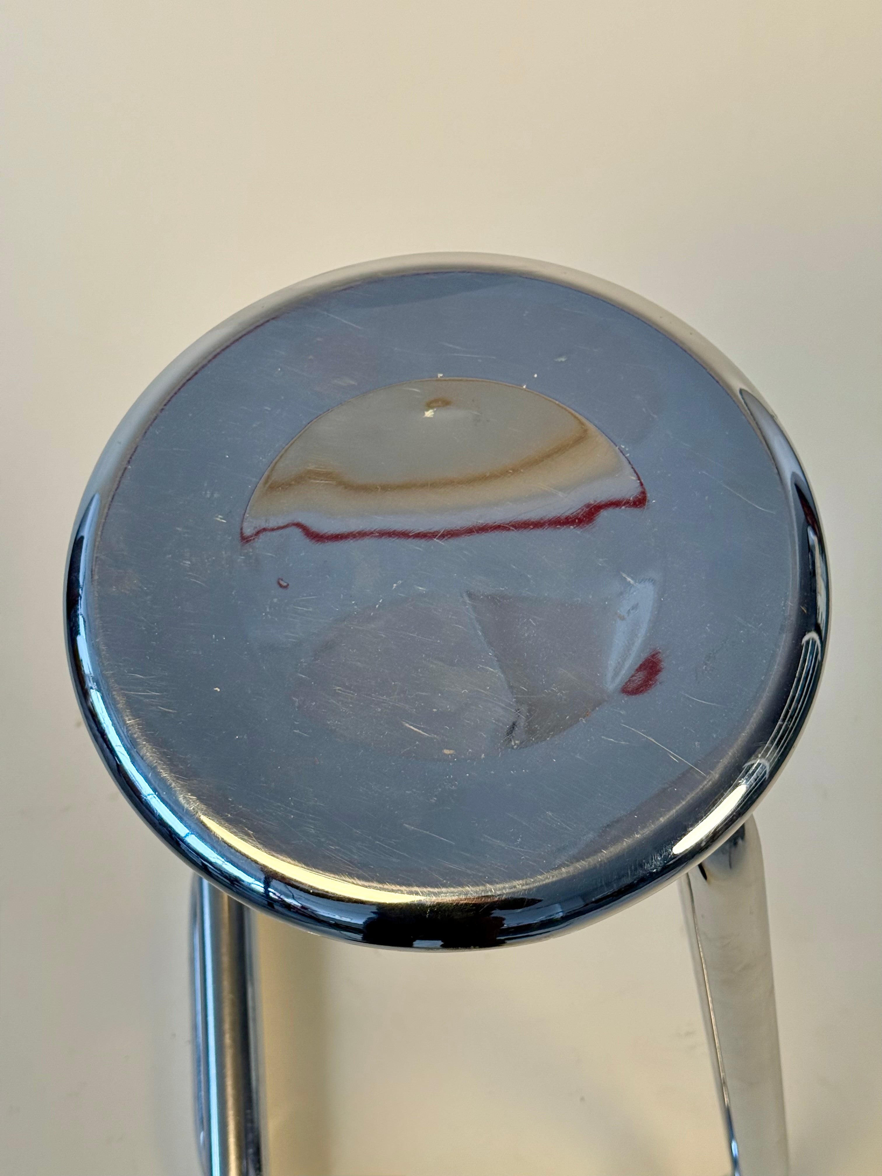 Tabouret paperclip par amisco, fait au Canada 1970