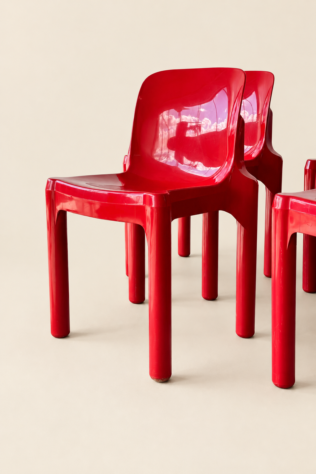 Ensemble de quatre chaises